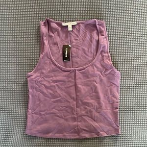 Express One Eleven Cropped Tank Medium NWT